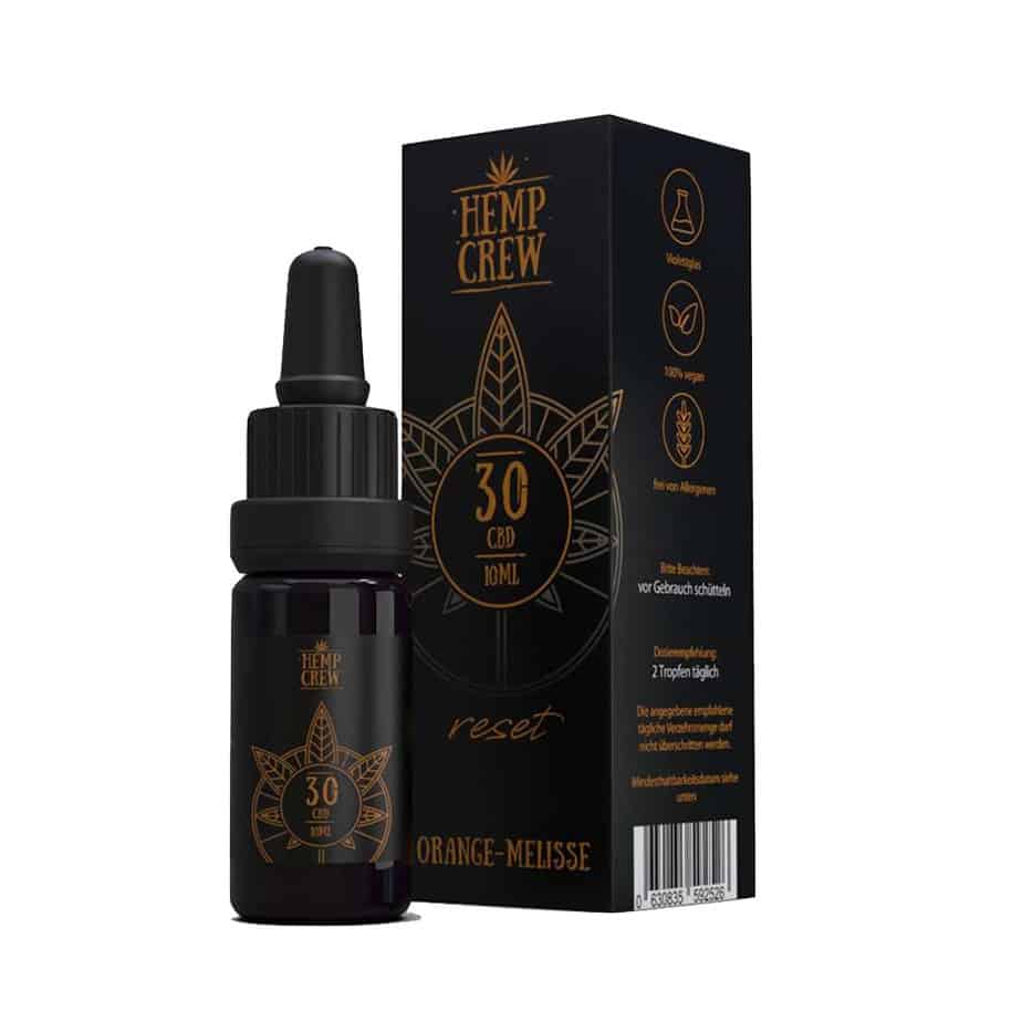 Hanf Crew CBD Öl 30% Orange Melisse