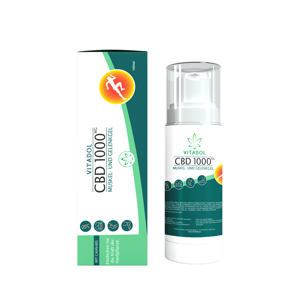 Vitadol Muskel Gelenkgel CBD 1000mg