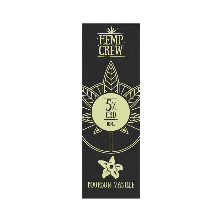 Hanf Crew Bourbon Vanille CBD-Öl 5%