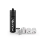 Weezy Stash Tube Aluminium Schwarz