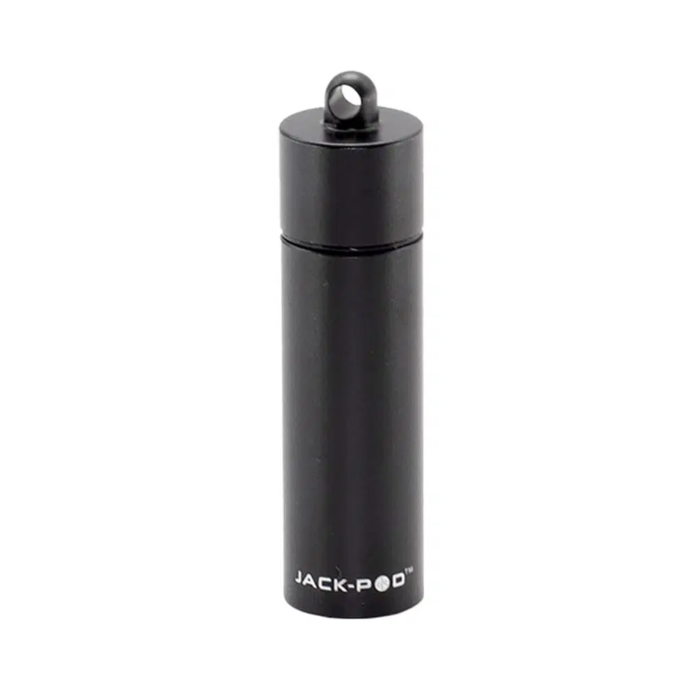 Weezy Travel Tube Aluminium BLACK