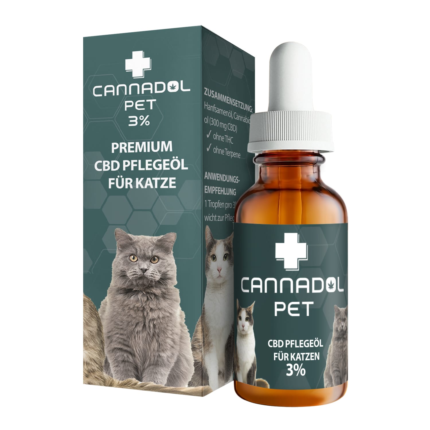 Cannadol CBD Öl Katze 3%