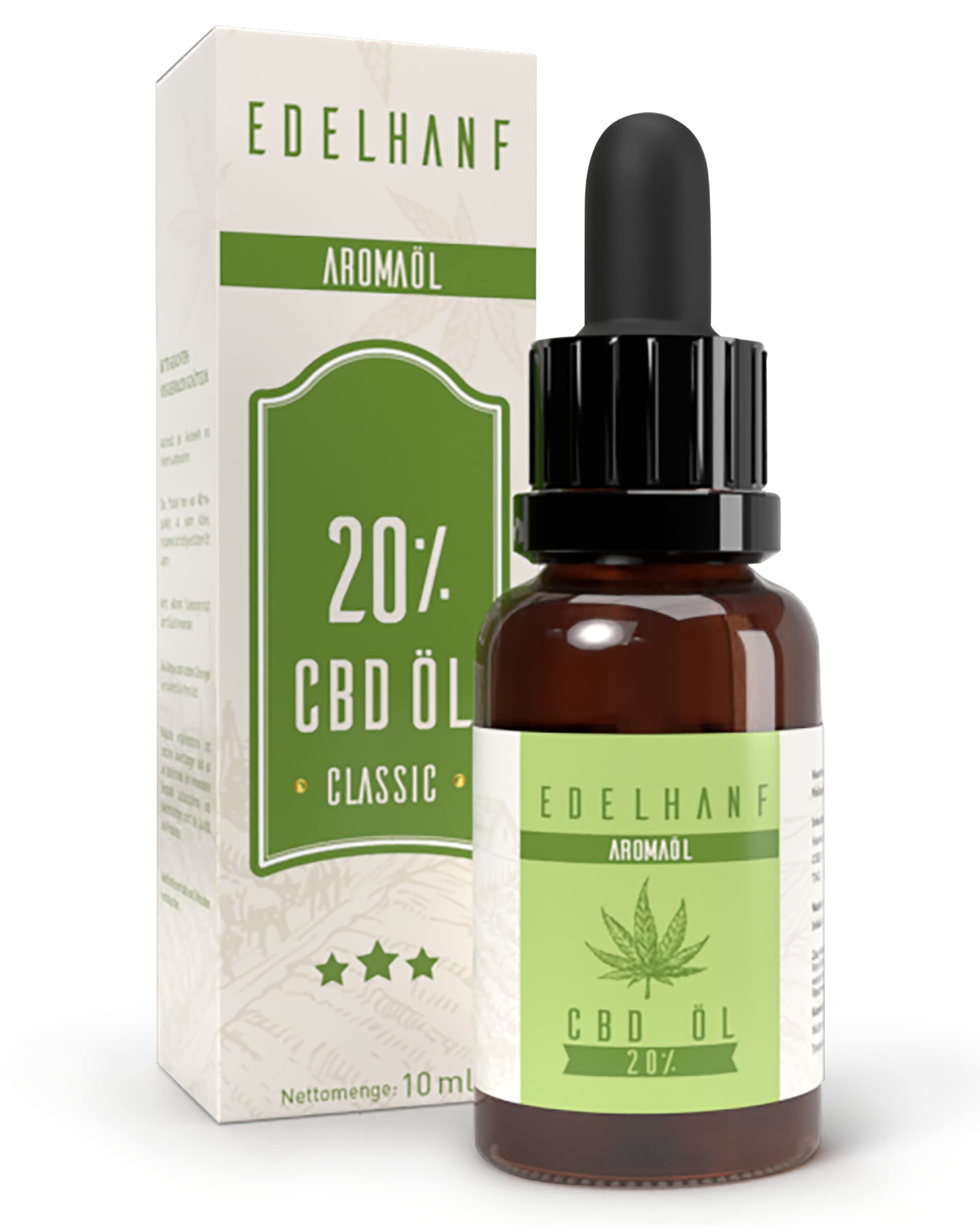 EdelHanf Hochwertiges CBD-Öl 20%