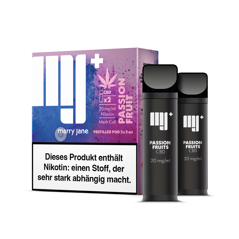 Marry Jane Patrone Nikotin CBD Passionsfrucht