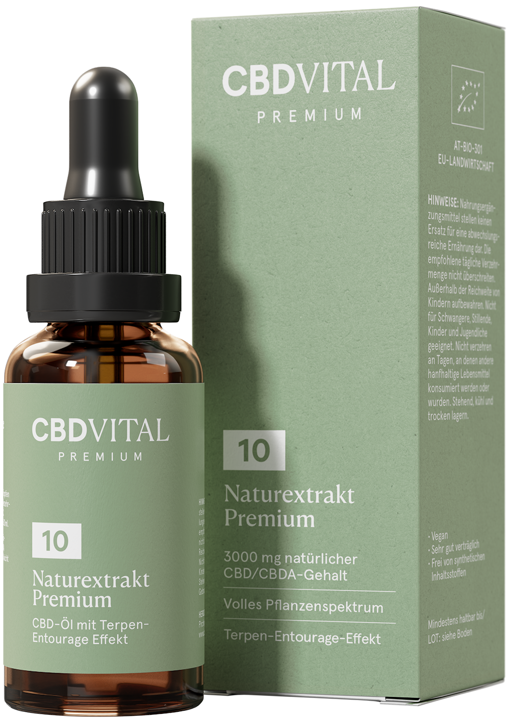 CBD Vital Naturextrakt Öl 10%