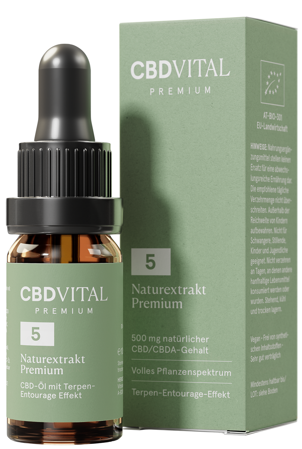 CBD Vital Naturextrakt Öl 5%