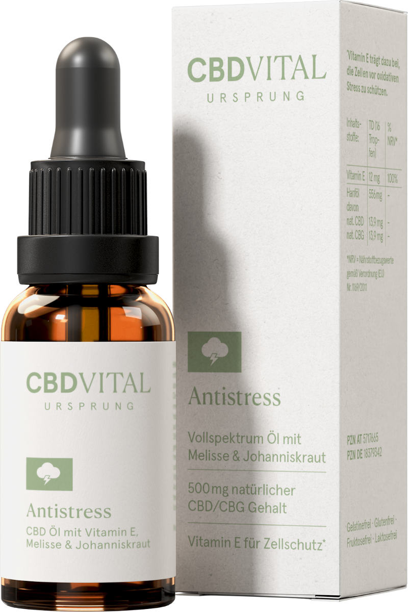 CBD Vital Ursprung ANTISTRESS Öl