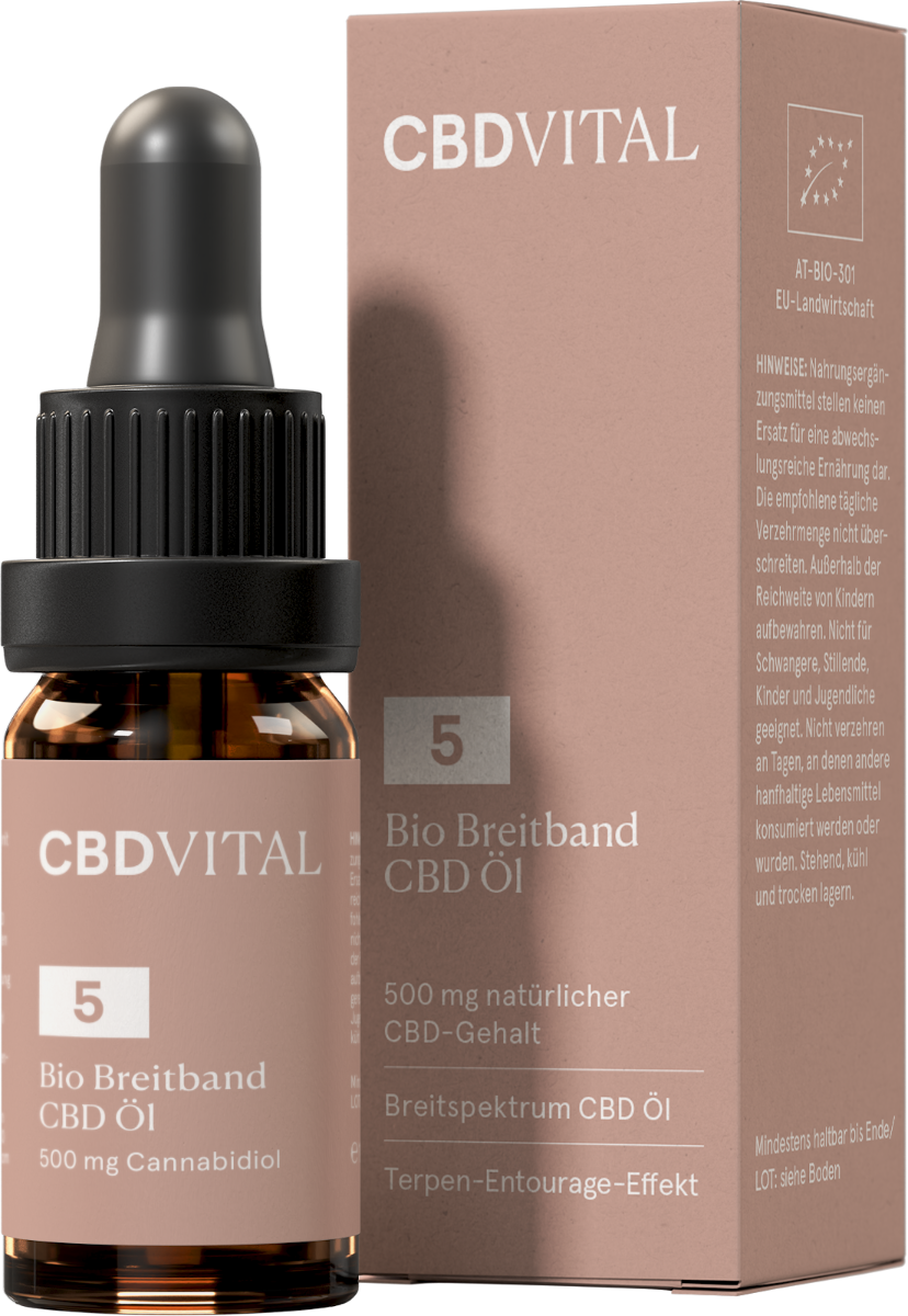 CBD Vital Breitband Premium Öl 5%