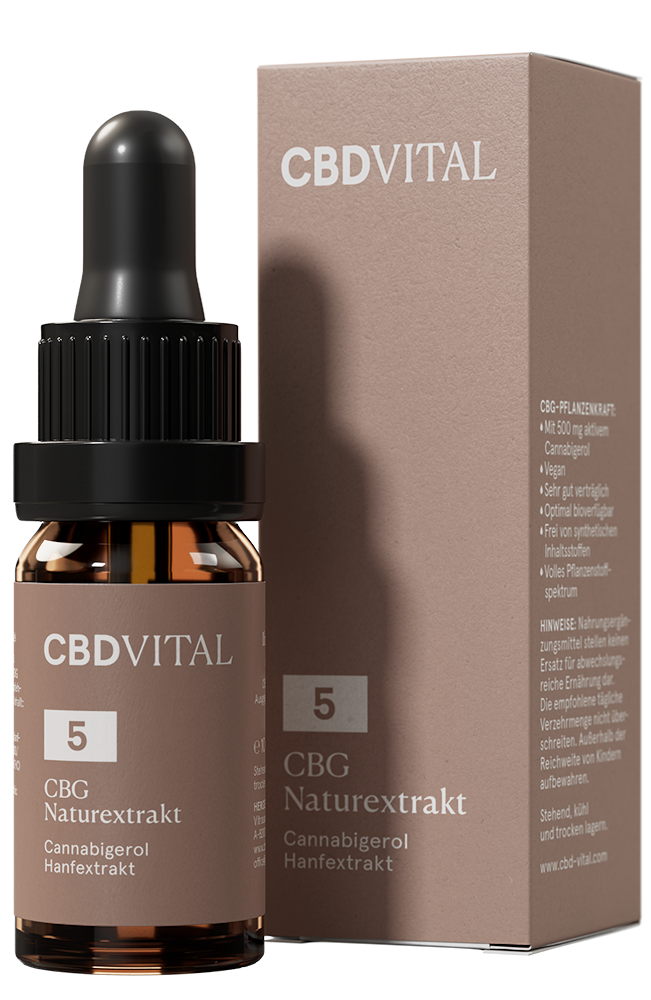 CBD Vital CBG Naturextrakt Öl 5%