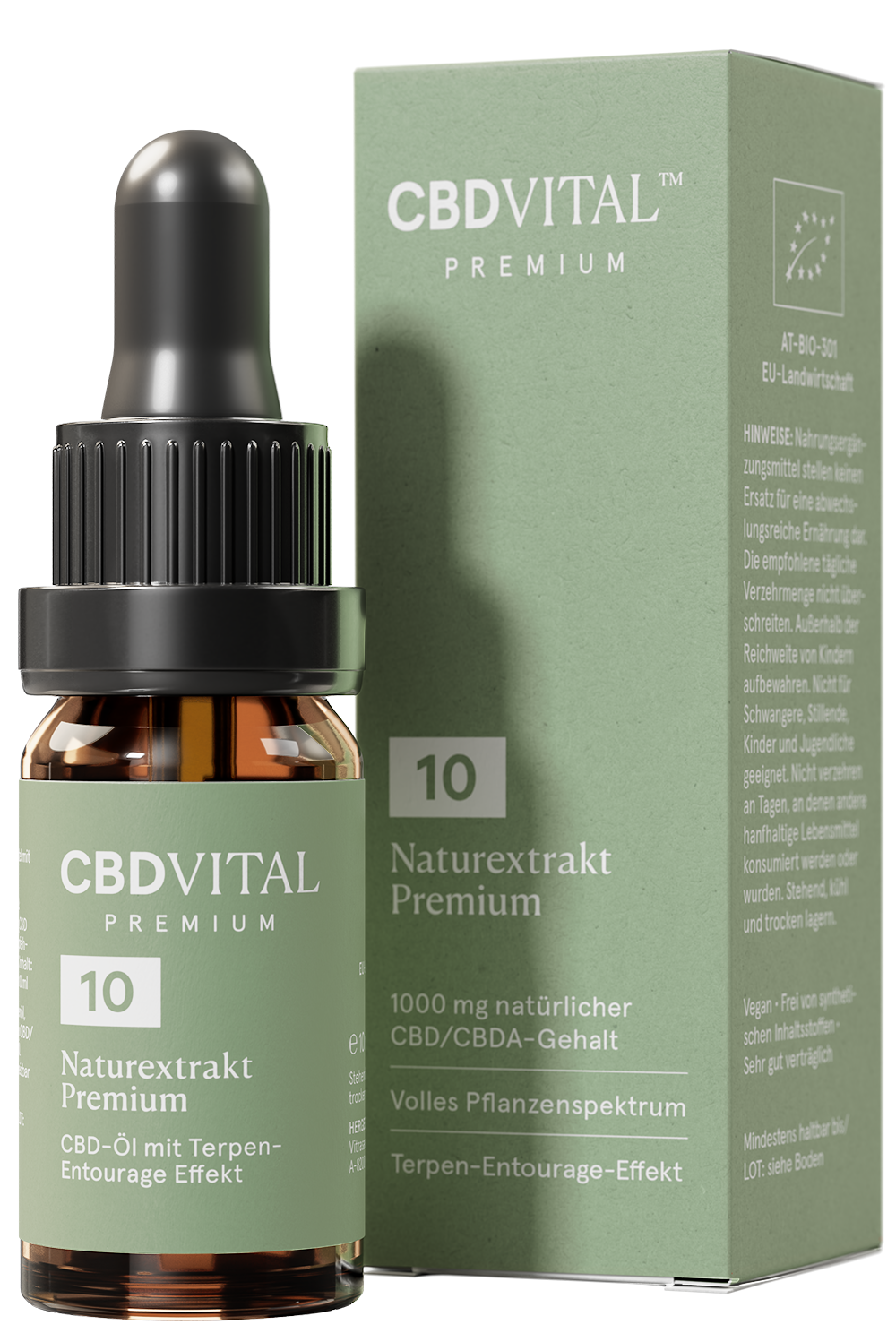CBD Vital Naturextrakt Öl 10