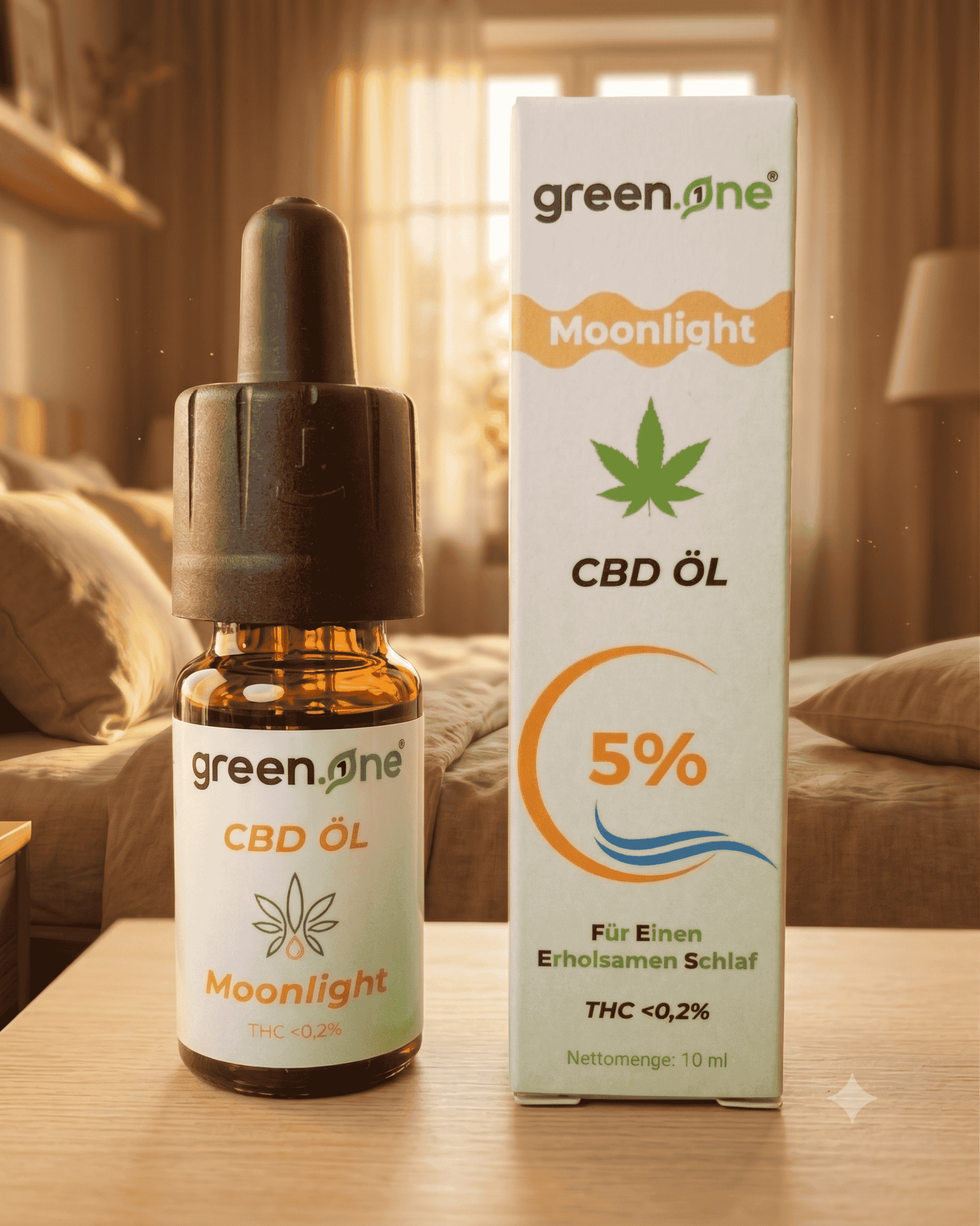 green.one Moonlight CBD Öl Melatonin