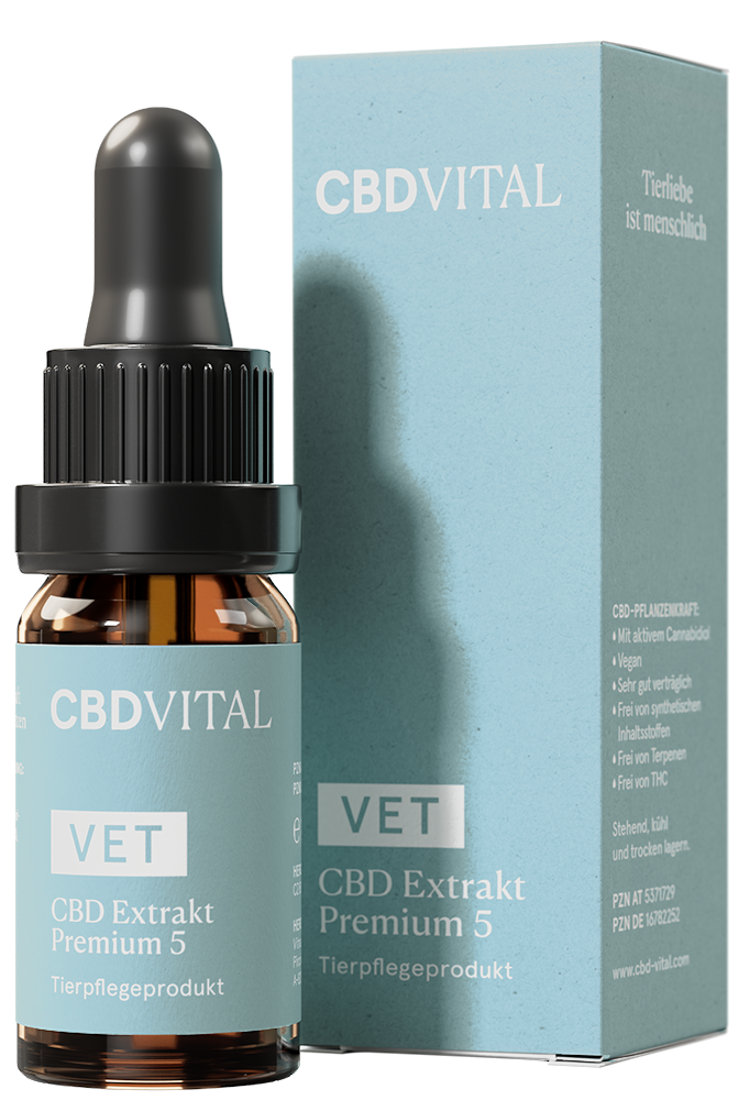 VET CBD Extrakt Premium 5% 10ml