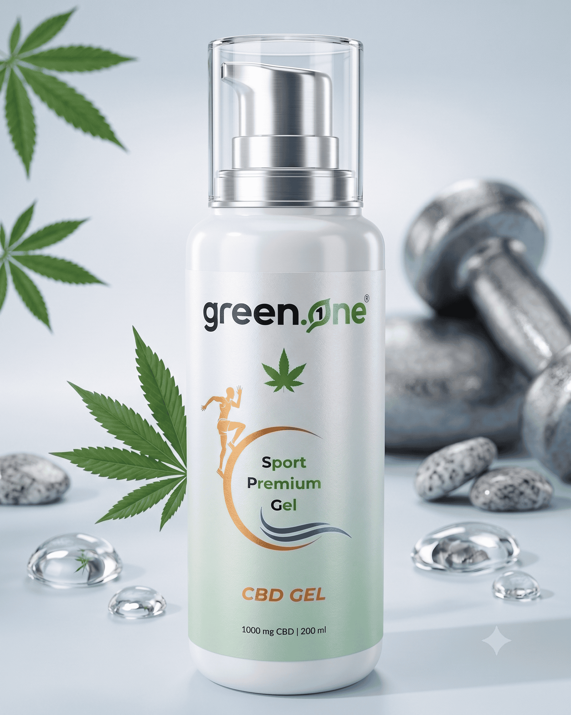 green.one CBD Sport Premium Gel
